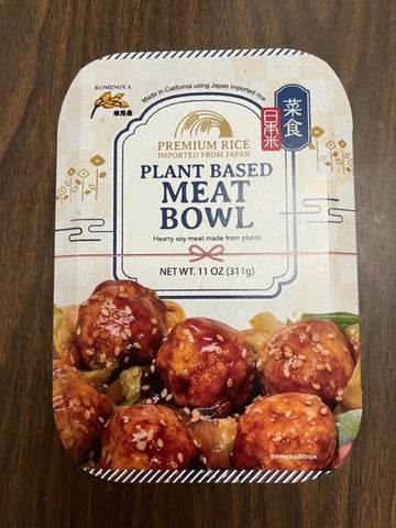 Plant Based Meat Bowl